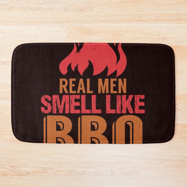 Item preview, Real Men Smell Like BBQ - Funny BBQ Shirt designed and sold by StreetShirts1.