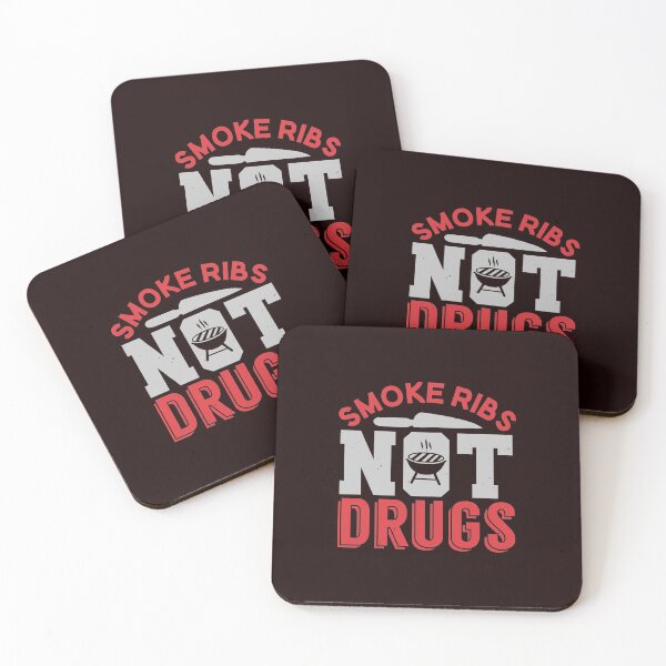 Item preview, Smoke Ribs, Not Drugs - Funny BBQ Shirt designed and sold by StreetShirts1.