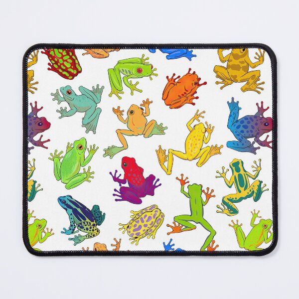 Item preview, Colorful Frogs designed and sold by LarinaBeauty.