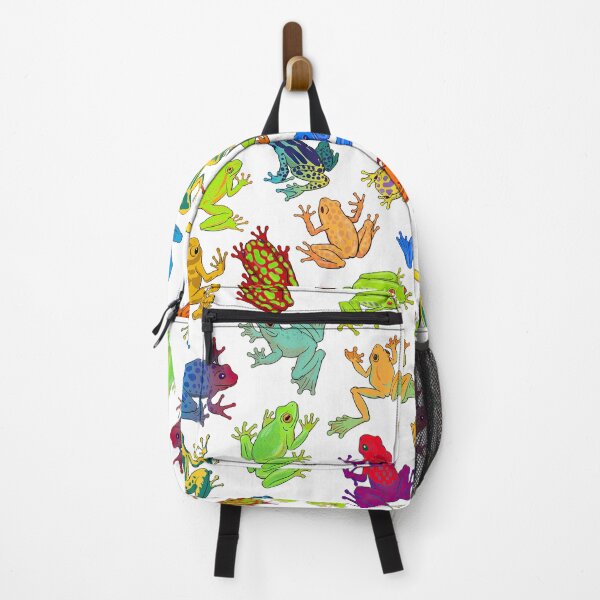 Vista previa del artículo con la obra «Ranas de colores», diseñado y vendido por LarinaBeauty.