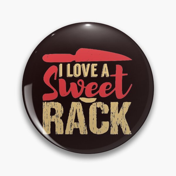 Item preview, I love a Sweet Rack - Funny BBQ Shirt designed and sold by StreetShirts1.