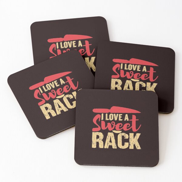 Item preview, I love a Sweet Rack - Funny BBQ Shirt designed and sold by StreetShirts1.