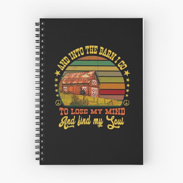 Item preview, And Into the Barn I Go to Lose My Mind and Find My Soul designed and sold by checkertonetees.