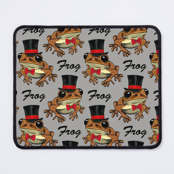 Item preview, Gentleman Frog With Hat And Bow designed and sold by LarinaBeauty.