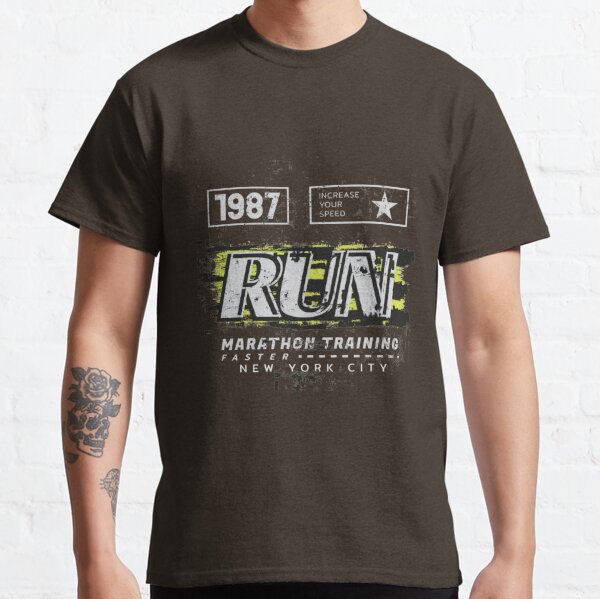 Unisex Run Marathon Training New York City Classic T-Shirt