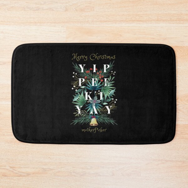Item preview, MERRY CHRISTMAS AND YIPPEE KI YAY MOTHERF*CKER, die hard christmas designed and sold by NiceSign.