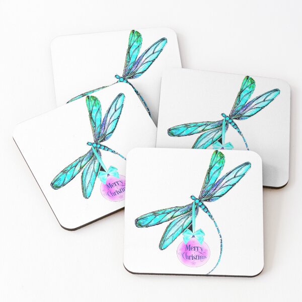 Item preview, Christmas Dragonfly Greeting designed and sold by Linda Callaghan.