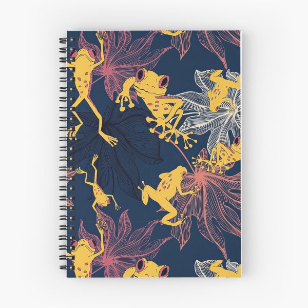 Item preview, Yellow Frog On Leaves  designed and sold by LarinaBeauty.
