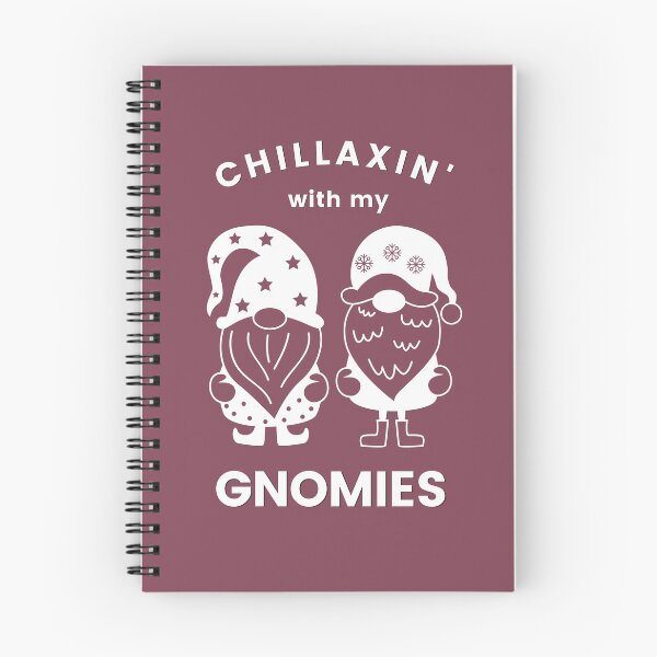 Item preview, Chillaxin With My Gnomies Text Typography with 3 Cute Gnomies  designed and sold by RKMR.