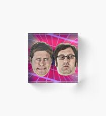 Tim and Eric Awesome Show Acrylic Block