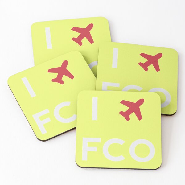 Item preview, I love Rome Fiumicino FCO   designed and sold by WatersLenora.