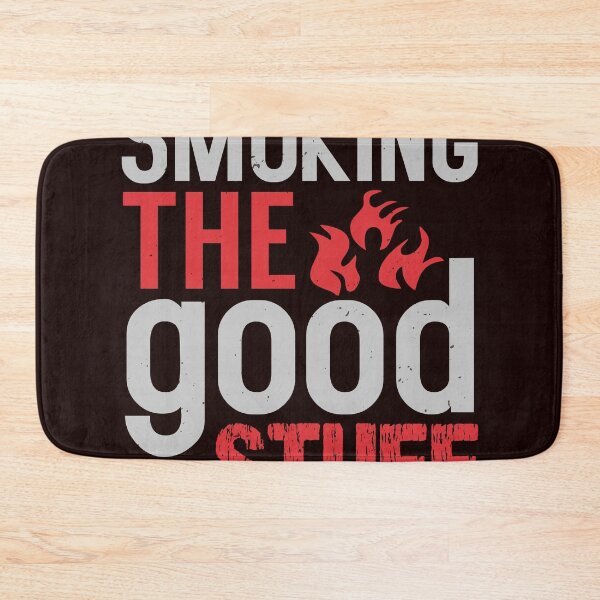 Item preview, Smoking The Good Stuff- Funny BBQ Shirt designed and sold by StreetShirts1.