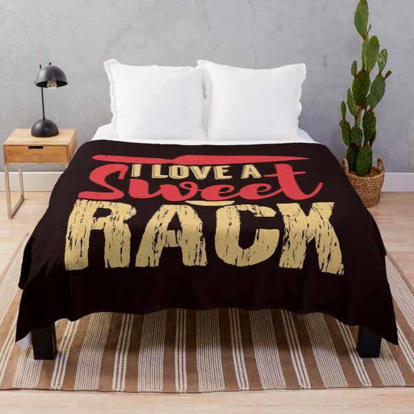 Item preview, I love a Sweet Rack - Funny BBQ Shirt designed and sold by StreetShirts1.
