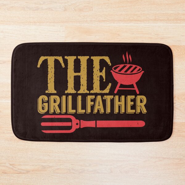 Item preview, The Grillfather - Funny BBQ Shirt designed and sold by StreetShirts1.