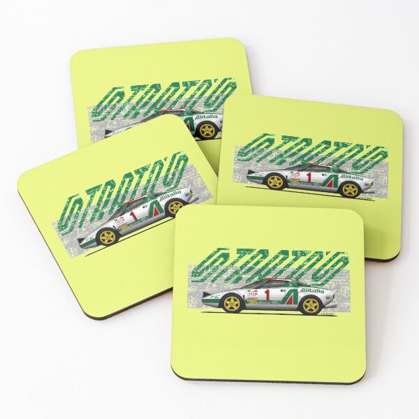 Item preview, My drawing of the Stratos rally with green and gray background   designed and sold by WatersLenora.