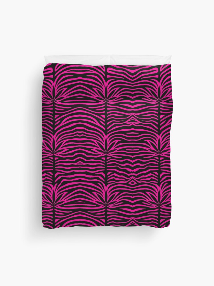 Thumbnail 1 of 2, Duvet Cover, Pink Tiger designed and sold by Skyvora.