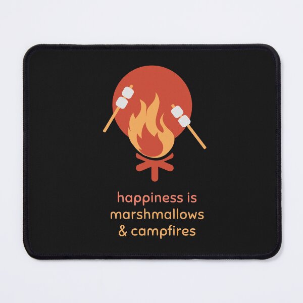 Item preview, Campfire. Marshmallows. Smore. Camping. Happiness designed and sold by RoyalTacoBelle.