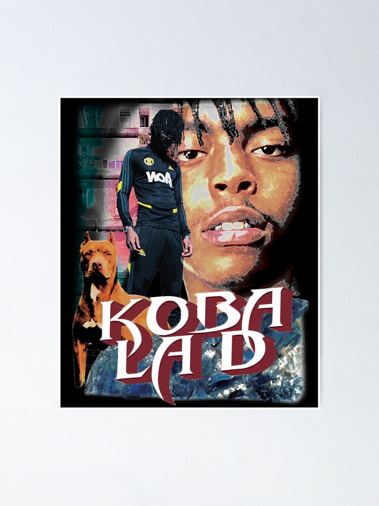 Retro Vintage Koba La D Vintage Rap Francais Retro Wave | Poster