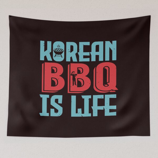 Item preview, Korean BBQ Is Life - Funny BBQ Shirt designed and sold by StreetShirts1.