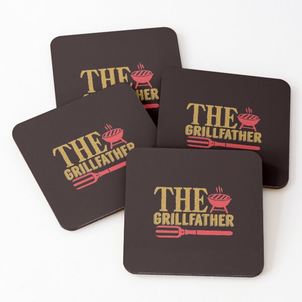 Item preview, The Grillfather - Funny BBQ Shirt designed and sold by StreetShirts1.