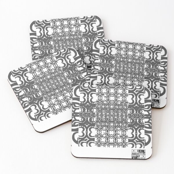Item preview, Slight Overlay  Indigenous Patterns Black and White designed and sold by Ciqdes.