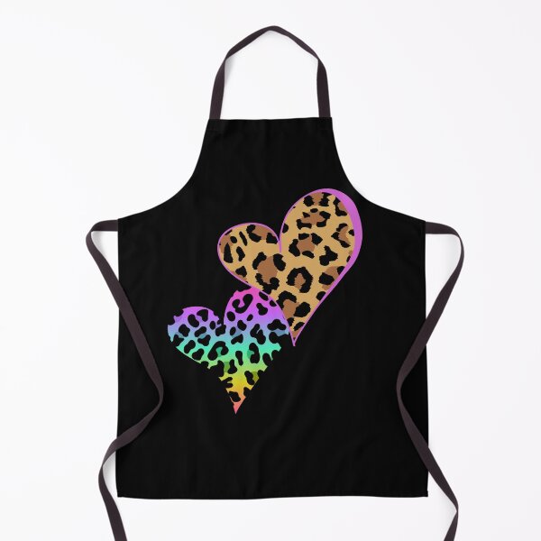 Item preview, Leopard And Rainbow Hearts designed and sold by RedSparkle.