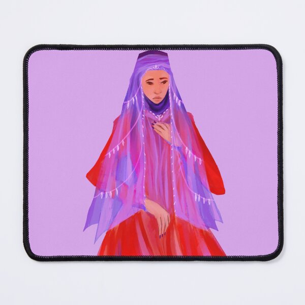 Item preview, Veils and Beading in Violet Over Red designed and sold by conniferuswhite.