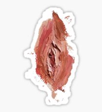 Vagina Lipstick Sticker