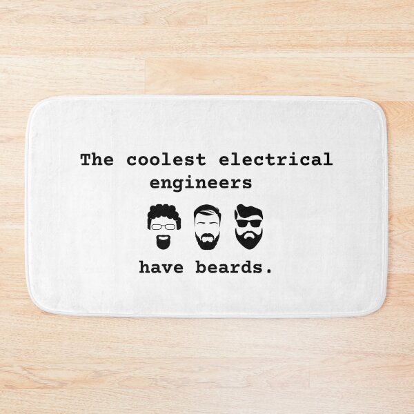 Item preview, The coolest electrical engineers have beards.  designed and sold by A-priori.