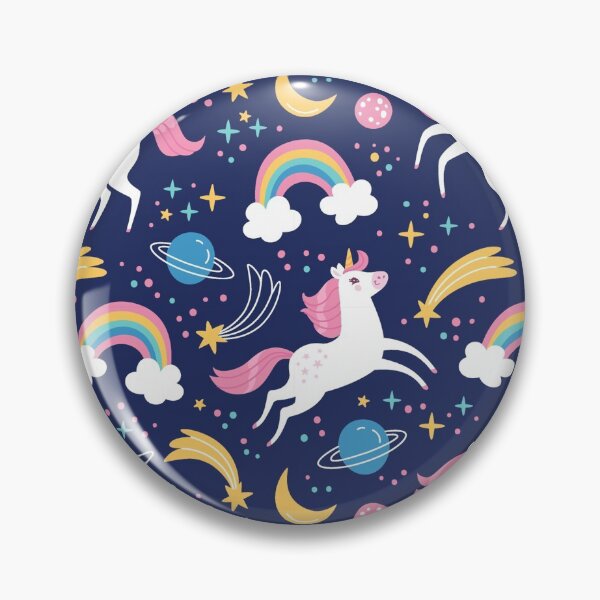 Item preview, Seamless with white unicorns designed and sold by HauckClothing.