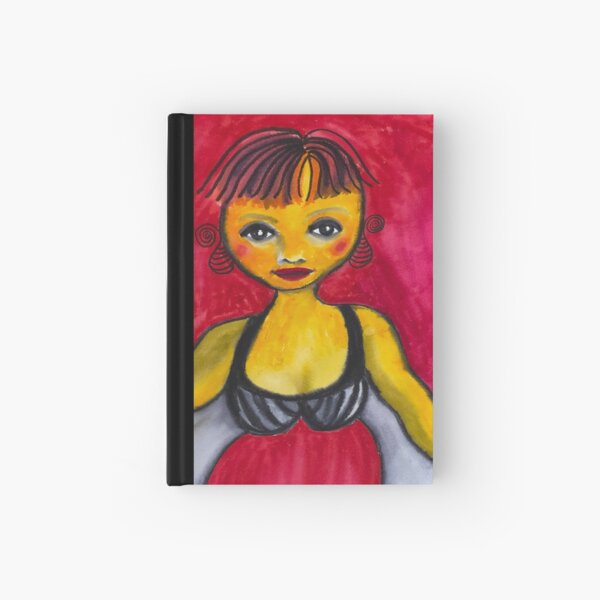 Crimson Lady Hardcover Journal