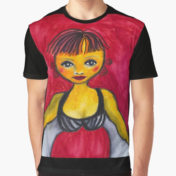 Crimson Lady Graphic T-Shirt