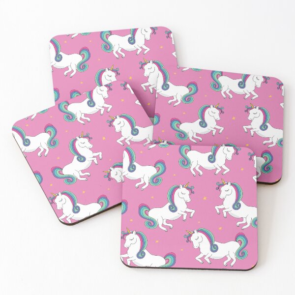 Item preview, Unicorns seamless for fashion fabrics designed and sold by HauckClothing.