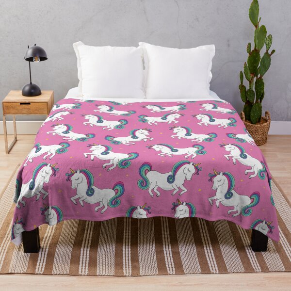 Item preview, Unicorns seamless for fashion fabrics designed and sold by HauckClothing.