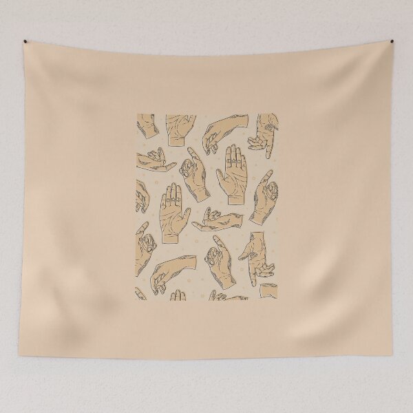 Item preview, Pink Aesthetic Mudra Graphic designed and sold by WonderfulHumans.