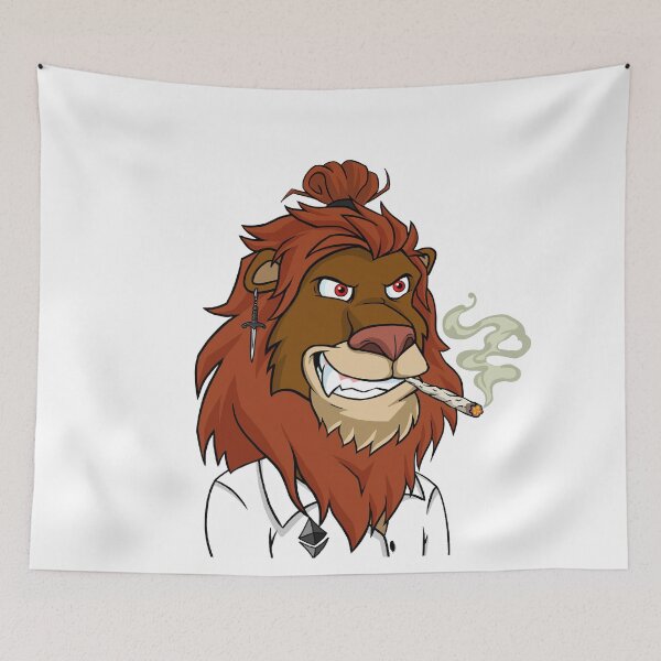 Item preview, Lazy Lions #2218 Wild nft cool Cartoon designed and sold by PetTotem.