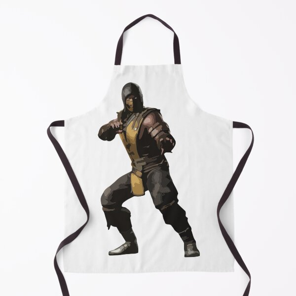 Item preview, Scorpion Mortal Kombat Painting designed and sold by Positive Lad.