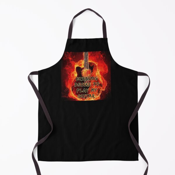 Item preview, Burning desire to play my guitar designed and sold by Spasija.
