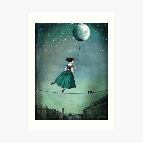 Moonwalk Kunstdruck