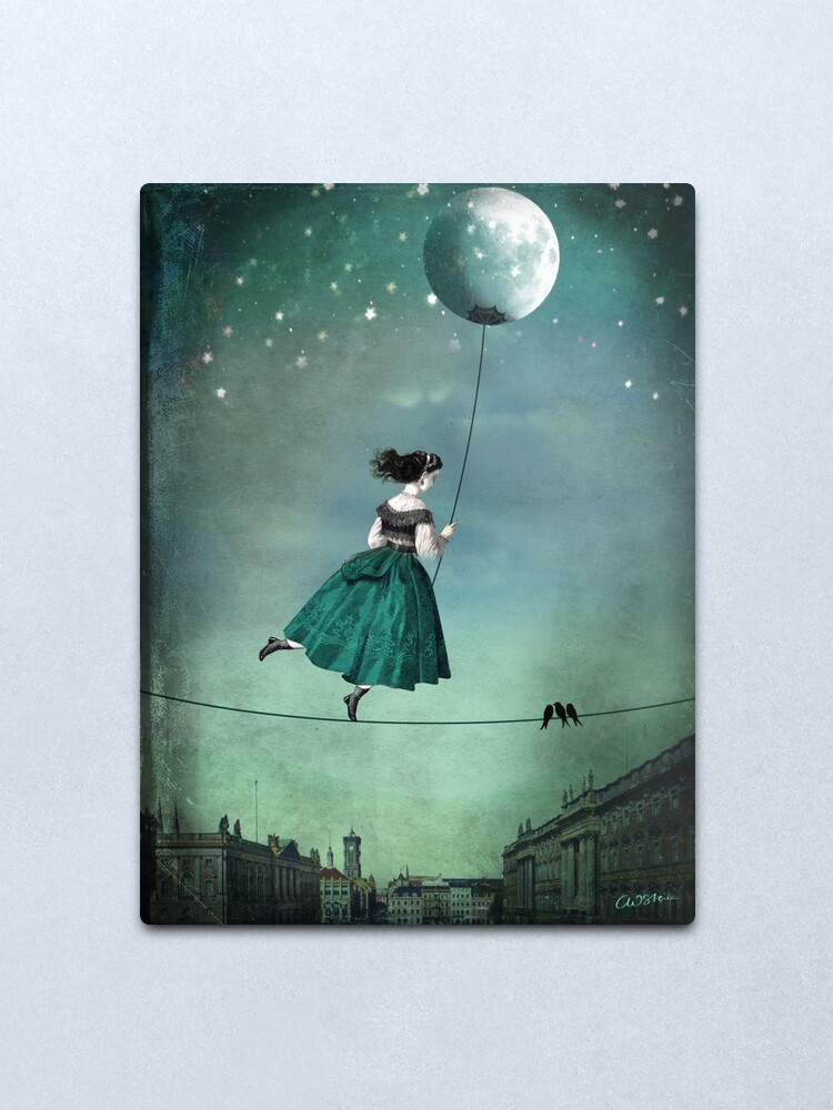 Alternate view of Moonwalk Metal Print