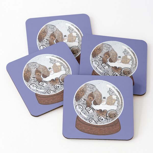 Item preview, Cartoon Shih Tzu Trapped In Snow Globe designed and sold by SubtleSplit.