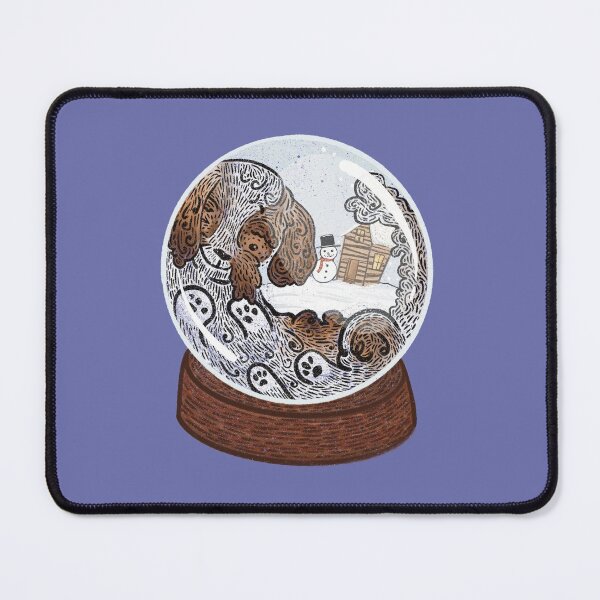 Item preview, Cartoon Shih Tzu Trapped In Snow Globe designed and sold by SubtleSplit.