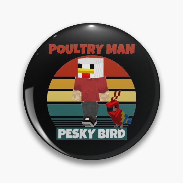 Item preview, Poultry Man Pesky bird Kids  designed and sold by PhamNina.