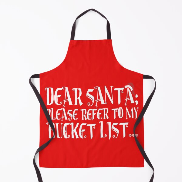 Item preview, Dear Santa, Please refer to my Bucket list! designed and sold by Capiral Bucketlist.