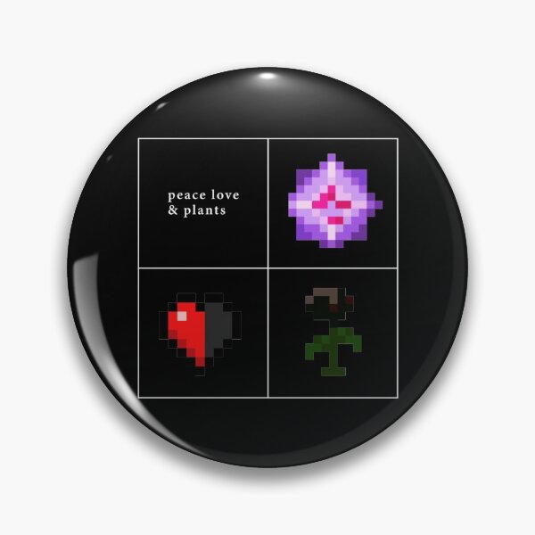 Item preview, Peace Love Plants Minecraft Hermitcraft designed and sold by PhamNina.