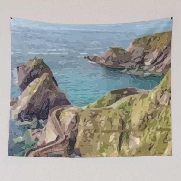 Item preview, The Dingle Way Abstract Painting designed and sold by Positive Lad.
