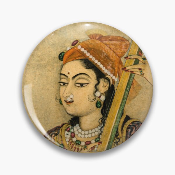 Item preview, Vintage A Lady Playing the Tanpura - Retouched  designed and sold by autumnsspov.