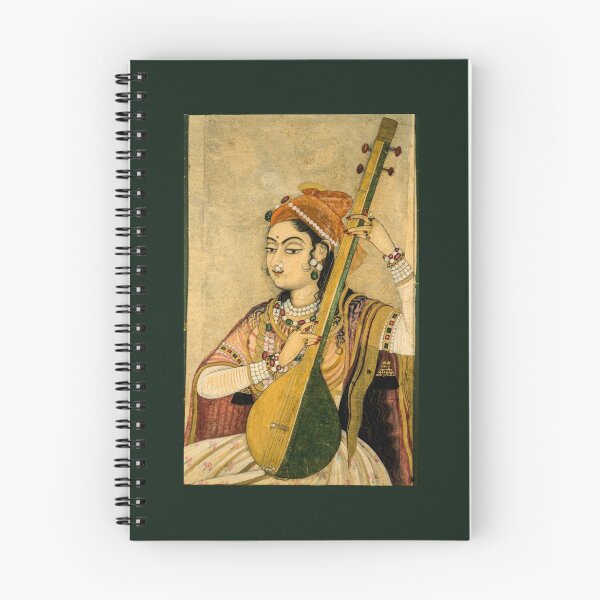 Item preview, Vintage A Lady Playing the Tanpura - Retouched  designed and sold by autumnsspov.