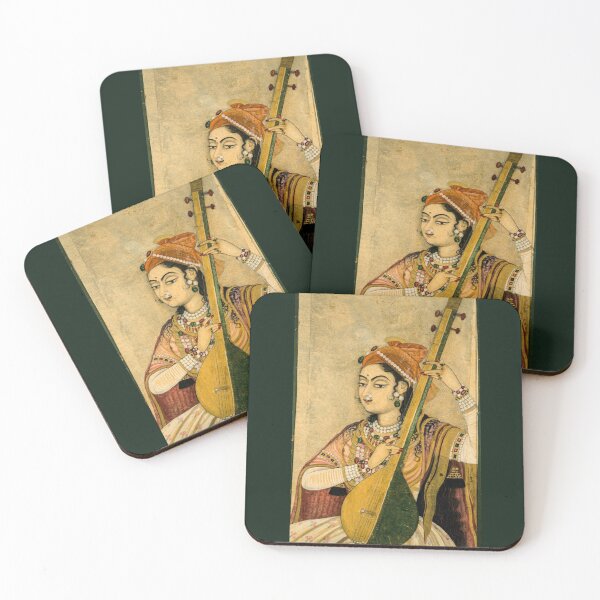 Item preview, Vintage A Lady Playing the Tanpura - Retouched  designed and sold by autumnsspov.