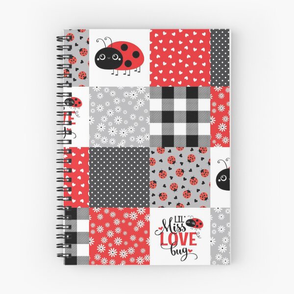 Item preview, LadyBird plaid flower cute pattern designed and sold by HarleyGarner.